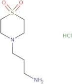 4-(3-Aminopropyl)-1lambda6-thiomorpholine-1,1-dione hydrochloride