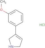 3-(3-Methoxyphenyl)-2,5-dihydro-1H-pyrrole hydrochloride