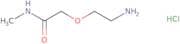 2-(2-Aminoethoxy)-N-methylacetamide hydrochloride