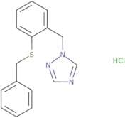 1-{[2-(Benzylsulfanyl)phenyl]methyl}-1H-1,2,4-triazole hydrochloride