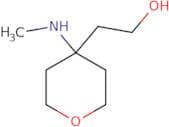 2-[4-(Methylamino)oxan-4-yl]ethan-1-ol