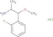 1-(2-Fluorophenyl)-1-methoxypropan-2-amine hydrochloride
