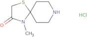 4-Methyl-1-thia-4,8-diazaspiro[4.5]decan-3-one hydrochloride