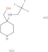 {4-[(2,2,2-Trifluoroethyl)amino]piperidin-4-yl}methanol dihydrochloride