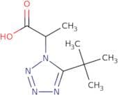 2-(5-tert-Butyl-1H-1,2,3,4-tetrazol-1-yl)propanoic acid