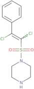 1-(1,2-Dichloro-2-phenylethenesulfonyl)piperazine