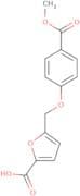 5-{[4-(Methoxycarbonyl)phenoxy]methyl}furan-2-carboxylic acid