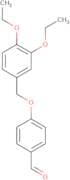 4-[(3,4-Diethoxyphenyl)methoxy]benzaldehyde