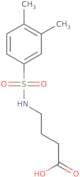 4-(3,4-Dimethylbenzenesulfonamido)butanoic acid