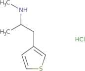 Methyl[1-(thiophen-3-yl)propan-2-yl]amine hydrochloride