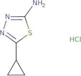 5-Cyclopropyl-1,3,4-thiadiazol-2-amine, hydrochloride