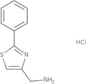 (2-Phenyl-1,3-thiazol-4-yl)methanamine hydrochloride
