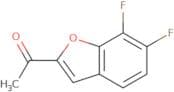 1-(6,7-Difluoro-1-benzofuran-2-yl)ethan-1-one