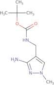tert-Butyl N-[(3-amino-1-methyl-1H-pyrazol-4-yl)methyl]carbamate