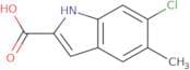 6-Chloro-5-methyl-1H-indole-2-carboxylic acid