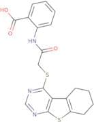 2-(2-{8-Thia-4,6-diazatricyclo[7.4.0.0,2,7]trideca-1(9),2,4,6-tetraen-3-ylsulfanyl}acetamido)benzo…