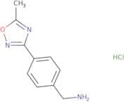 [4-(5-Methyl-1,2,4-oxadiazol-3-yl)benzyl]amine hydrochloride
