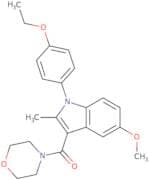 1-(4-Ethoxyphenyl)-5-methoxy-2-methyl-3-(morpholine-4-carbonyl)-1H-indole