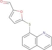 5-(Quinolin-8-ylthio)furan-2-carbaldehyde
