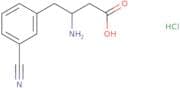 (S)-3-Amino-4-(3-cyano-phenyl)-butyric acid hydrochloride