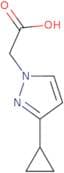 (3-Cyclopropyl-1H-pyrazol-1-yl)acetic acid