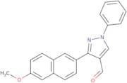 3-(6-Methoxynaphthalen-2-yl)-1-phenyl-1H-pyrazole-4-carbaldehyde