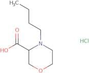 4-Butylmorpholine-3-carboxylic acid hydrochloride