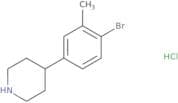 4-(4-Bromo-3-methylphenyl)piperidine hydrochloride