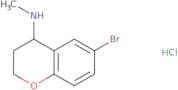 6-Bromo-N-methyl-3,4-dihydro-2H-1-benzopyran-4-amine hydrochloride