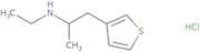 Ethyl[1-(thiophen-3-yl)propan-2-yl]amine hydrochloride