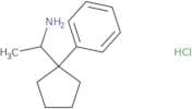 1-(1-Phenylcyclopentyl)ethan-1-amine hydrochloride
