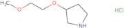 3-(2-Methoxyethoxy)pyrrolidine hydrochloride