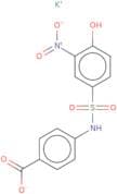Potassium 4-(4-hydroxy-3-nitrobenzenesulfonamido)benzoate