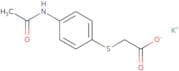 Potassium 2-[(4-acetamidophenyl)sulfanyl]acetate