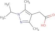 2-[3,5-Dimethyl-1-(propan-2-yl)-1H-pyrazol-4-yl]acetic acid