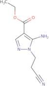 Ethyl 5-amino-1-(2-cyanoethyl)-1H-pyrazole-4-carboxylate