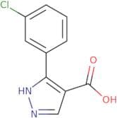 3-(3-Chlorophenyl)-1H-pyrazole-4-carboxylic acid