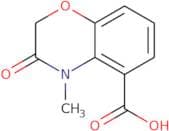 4-Methyl-3-oxo-3,4-dihydro-2H-1,4-benzoxazine-5-carboxylic acid