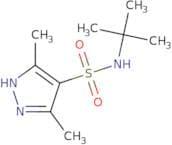 N-tert-Butyl-3,5-dimethyl-1H-pyrazole-4-sulfonamide