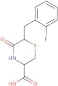 6-[(2-Fluorophenyl)methyl]-5-oxothiomorpholine-3-carboxylic acid