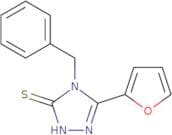 4-Benzyl-5-(furan-2-yl)-4H-1,2,4-triazole-3-thiol