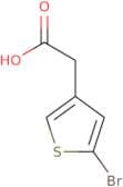 2-(5-Bromothiophen-3-yl)acetic acid