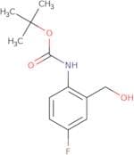 tert-Butyl N-[4-fluoro-2-(hydroxymethyl)phenyl]carbamate