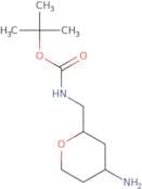 rac-tert-Butyl N-{[(2R,4R)-4-aminooxan-2-yl]methyl}carbamate