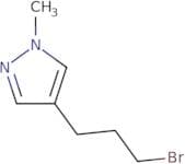 4-(3-Bromopropyl)-1-methyl-1H-pyrazole