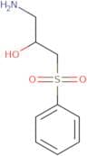 1-Amino-3-(benzenesulfonyl)propan-2-ol