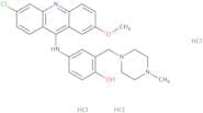 4-[(6-Chloro-2-methoxy-9-acridinyl)amino]-2-[(4-methyl-1-piperazinyl)methyl]phenol trihydrochloride