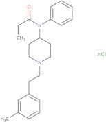 N-[1-[2-(3-Methylphenyl)ethyl]piperidin-4-yl]-N-phenylpropanamide, hydrochloride