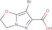 7-Bromo-2,3-dihydropyrazolo[5,1-b]oxazole-6-carboxylic acid