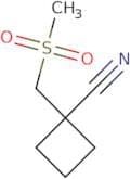 1-(Methanesulfonylmethyl)cyclobutane-1-carbonitrile
